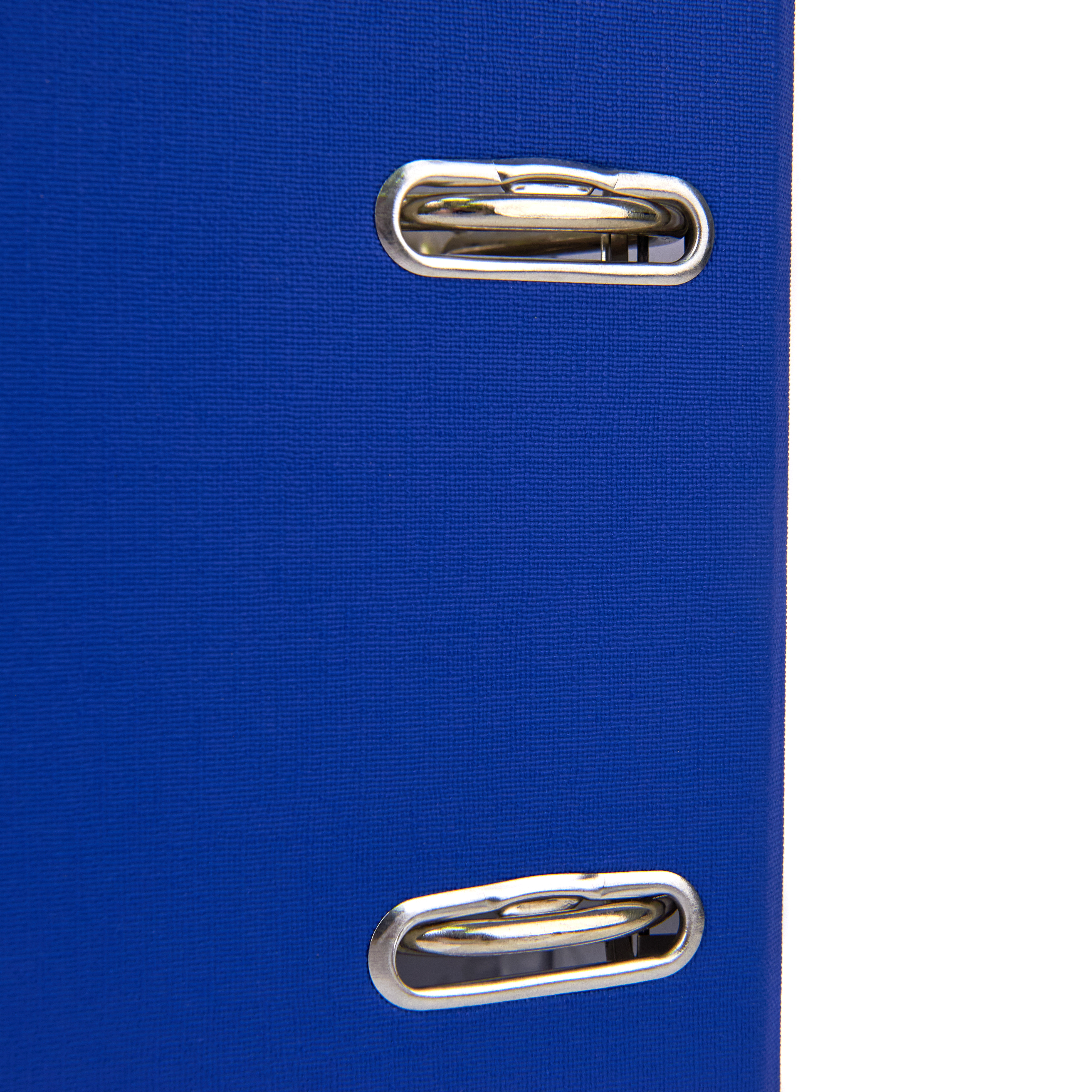 Папка-регистратор "Yesli:", А4, 75 мм, ПВХ, синий - 3