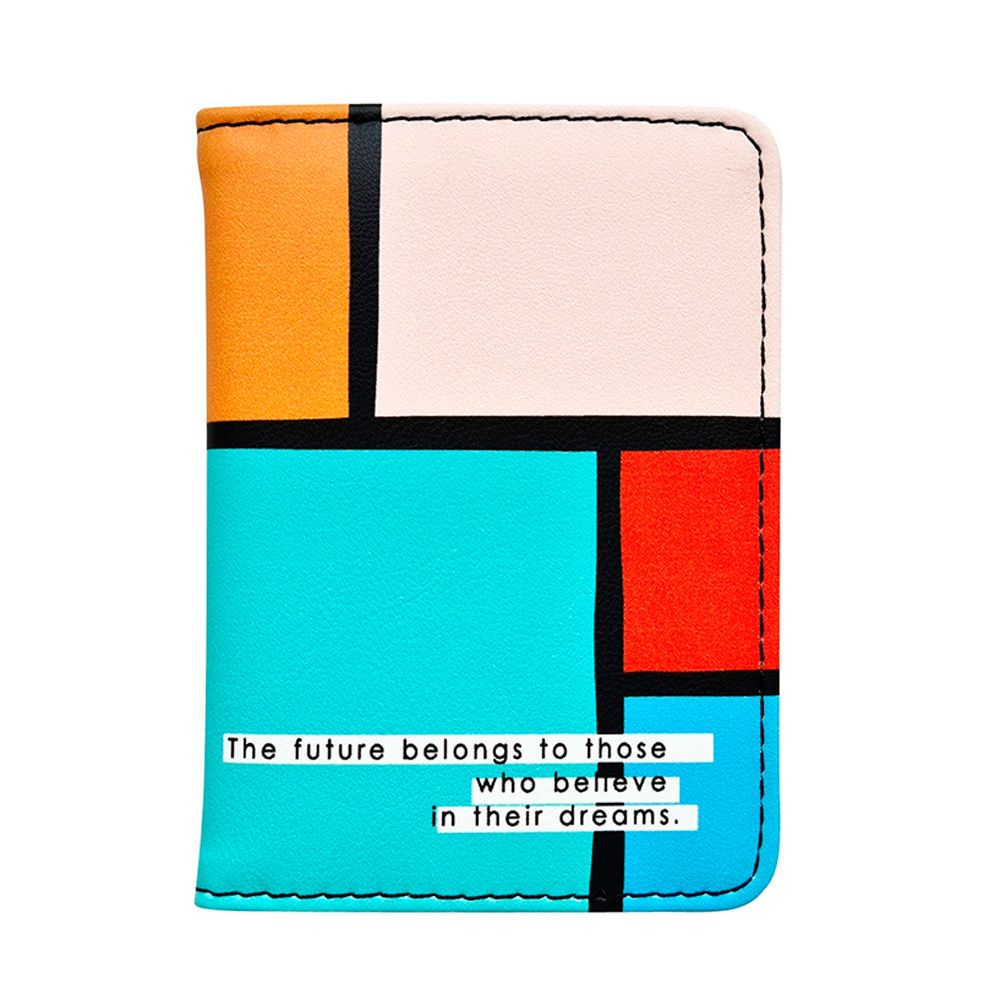 Обложка для проездного билета "Abstract прямоугольники", разноцветный