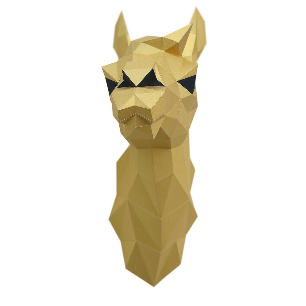 Набор для 3D моделирования "Лама Светлана", золотистый - 3