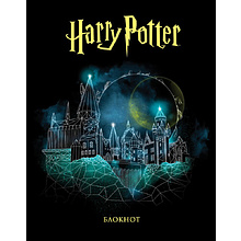 Блокнот "Гарри Поттер. Хогвартс. Блокнот в точку", А5, 60 листов, точка, черный