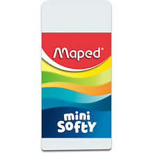 Ластик Maped "Softy", 1 шт, белый, (021528)