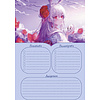 Ежедневник недатированный "Anime Planner. Мальчик с девочкой", А5,128 страниц, фиолетовый - 4