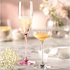 Бокал стеклянный для шампанского "POESIA", 250 мл, розовый - 4