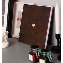 Альбом для фото "Wood" на 264 фото, 25x25 см, коричневый