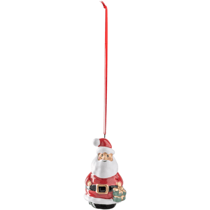 Фигурка подвесная "Дед Мороз Auentico", 6 см, керамическая