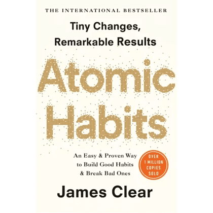 Книга на английском языке "Atomic Habits", James Clear