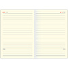 Ежедневник недатированный InFolio "Fabric", А6, 192 страницы, голубой - 3