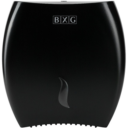 Диспенсер для туалетной бумаги в больших и средних рулонах BXG-PD-8002В, ABS-пластик, черный - 3
