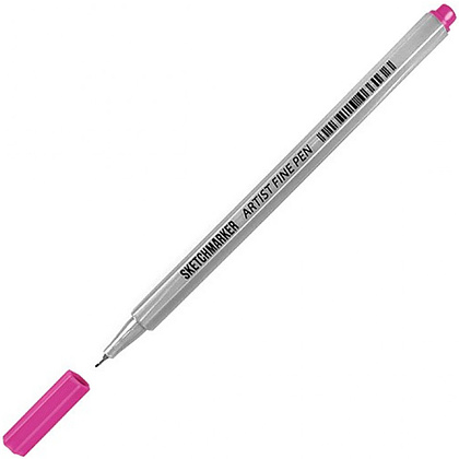 Ручка капиллярная "Sketchmarker", 0.4 мм, розовый яркий