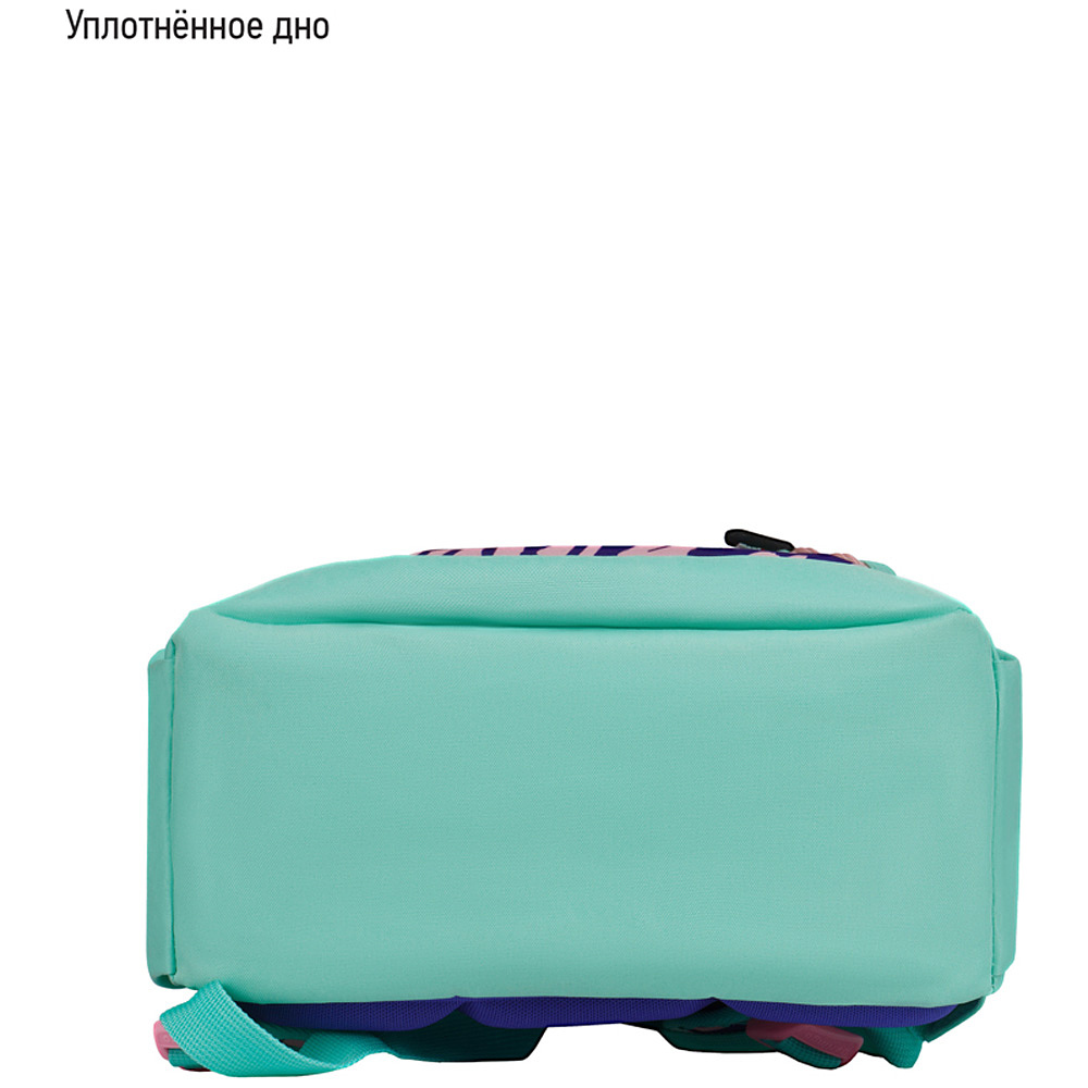 Рюкзак школьный "Animal pattern mint", разноцветный - 6