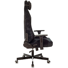 Кресло игровое Бюрократ Knight N1 Fabric, ткань, черный