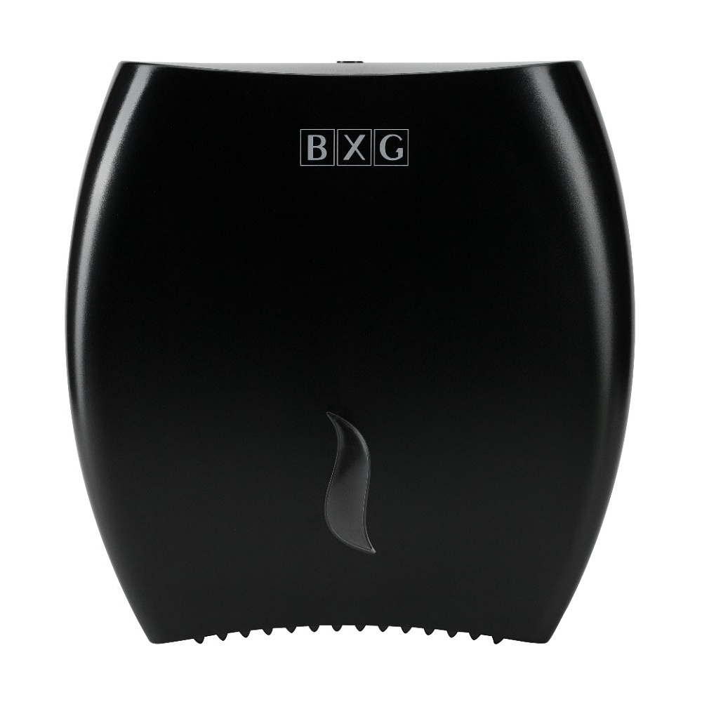 Диспенсер для туалетной бумаги в больших и средних рулонах BXG-PD-8002В, ABS-пластик, черный - 3