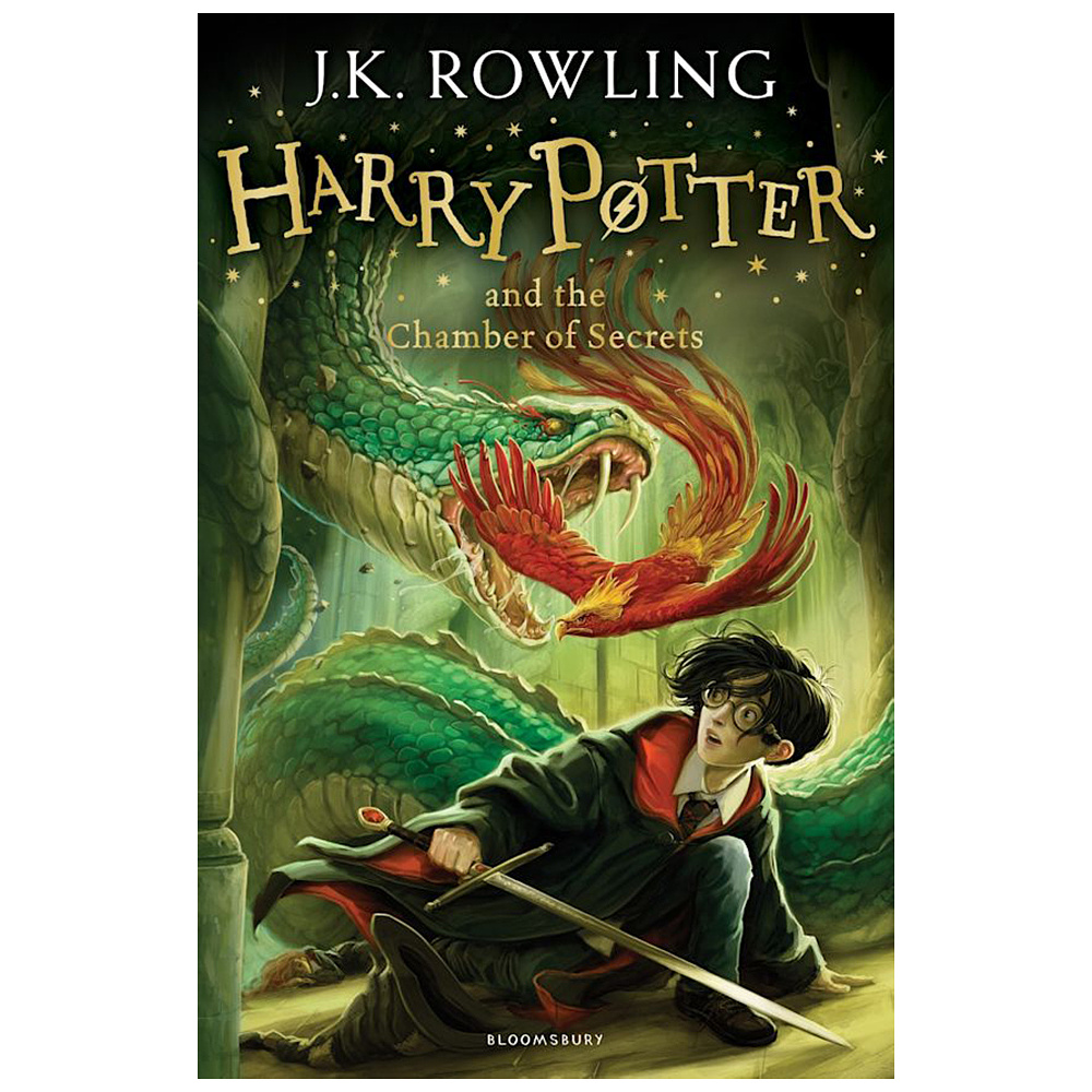 Книга на английском языке "Harry Potter and Chamber of Secrets (rejacket)", Rowling J.K. 