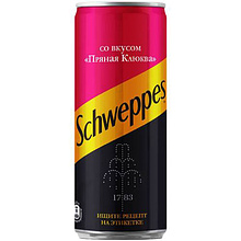 Напиток "Schweppes", со вкусом пряная клюква, 0.33 л