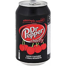Напиток "Dr.Pepper", вкус вишни, 0.33 л