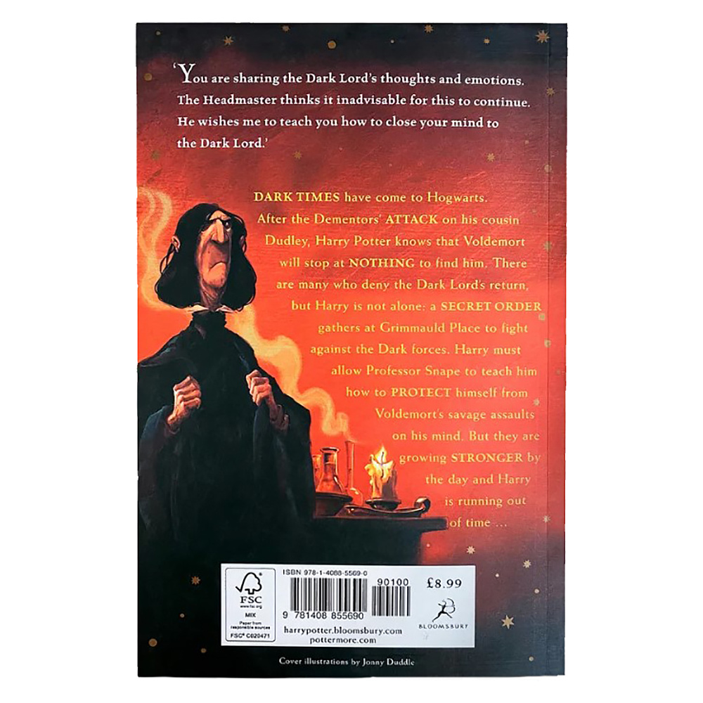 Книга на английском языке "Harry Potter Order of the Phoenix Rejacket", Rowling J.K.  - 2