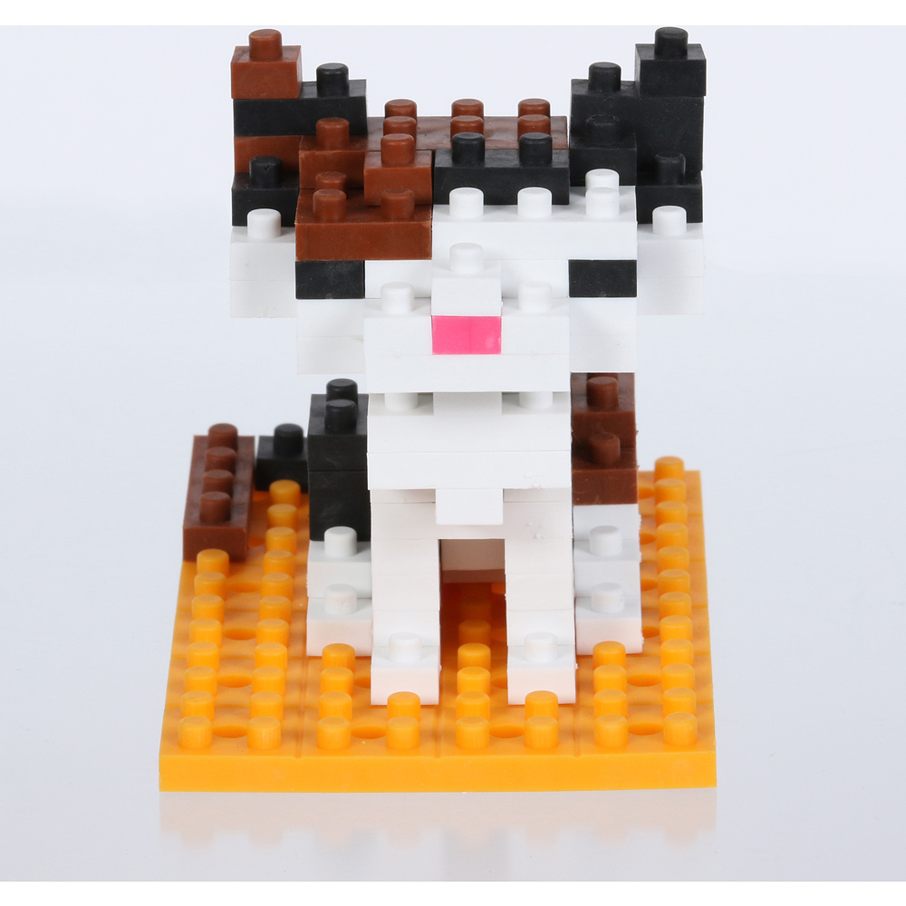 Ластик Iwako Blocks "Calico Cat Kit", 1 шт, ассорти, блистер - 4