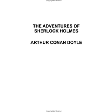 Книга на английском языке "The Adventures of Sherlock Holmes", Arthur Conan Doyle