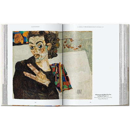 Книга на английском языке "Egon Schiele. The Paintings" - 2