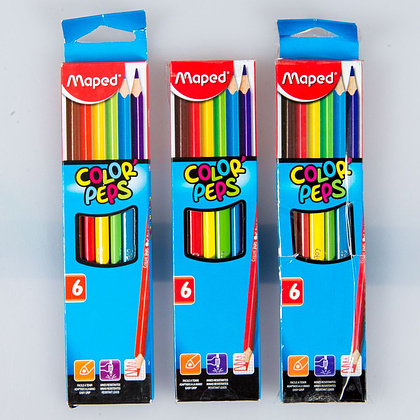 Цветные карандаши Maped "Color Peps", 6 цветов (9048812) - 2