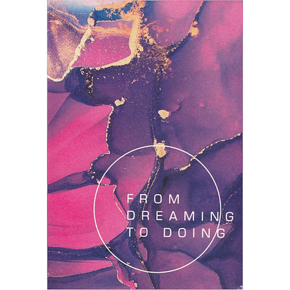 Блокнот "Dream book. № 1", A5, 80 листов, линейка, сиреневый