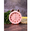 Часы-будильник настольные "Golden awakening Kitty", розовый - 3