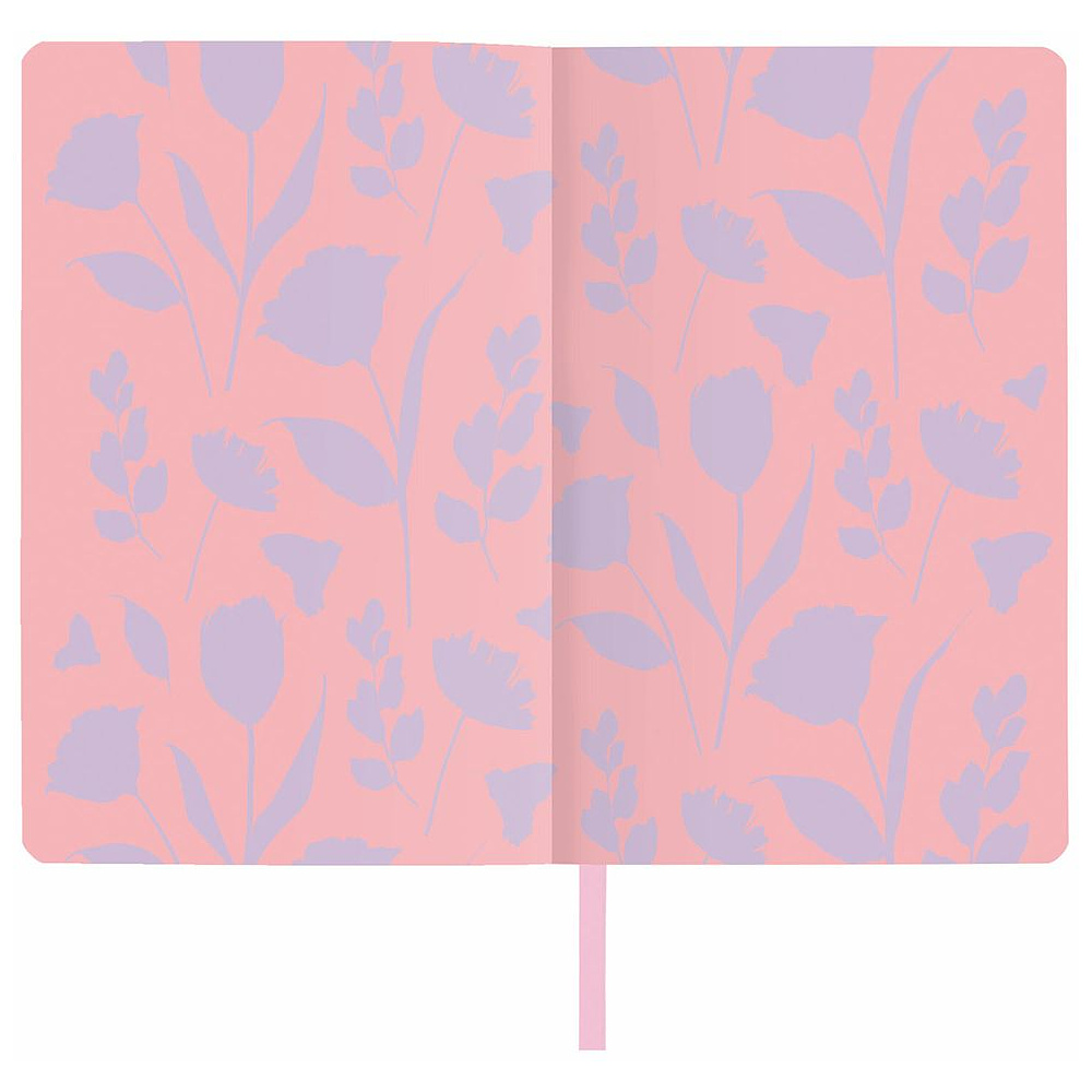 Ежедневник недатированный "Blossom", А5, 136 страниц, розовый - 5