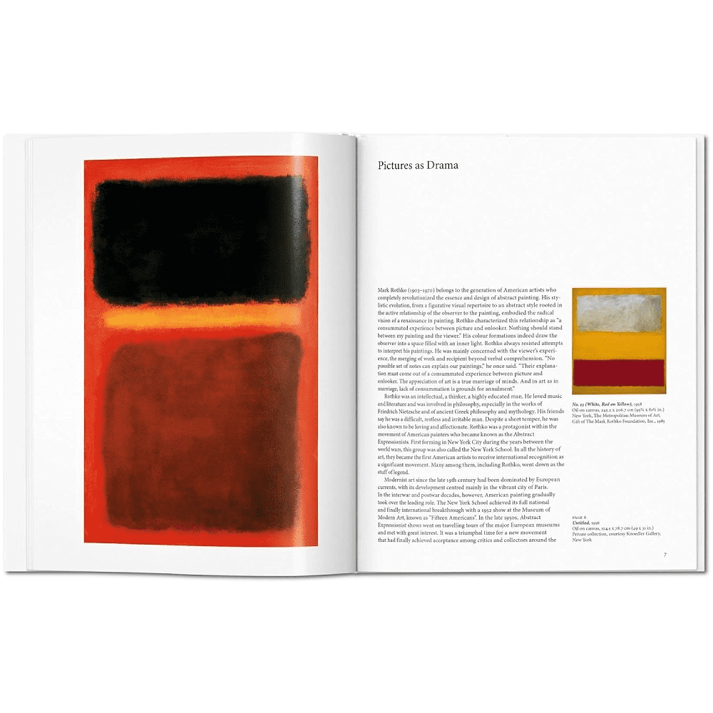 Книга на английском языке "Basic Art. Rothko"  - 2