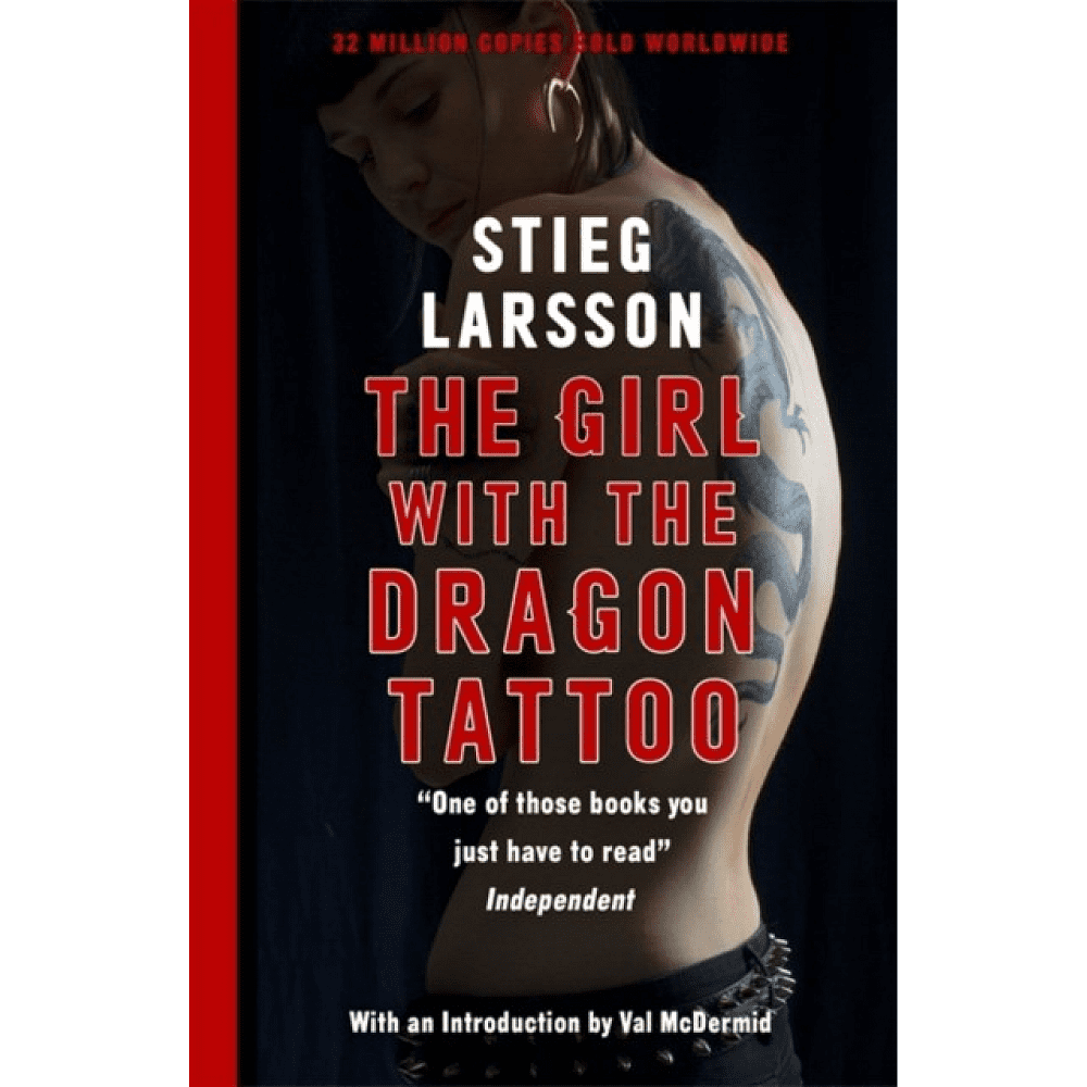 Книга на английском языке "The Girl with the Dragon Tattoo", Stieg Larsson