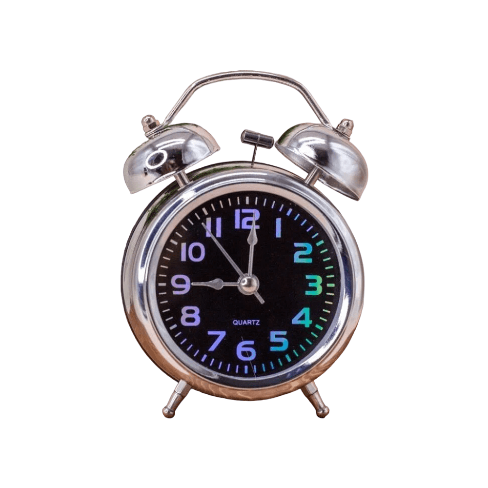 Часы-будильник настольные "Chameleon", разноцветный