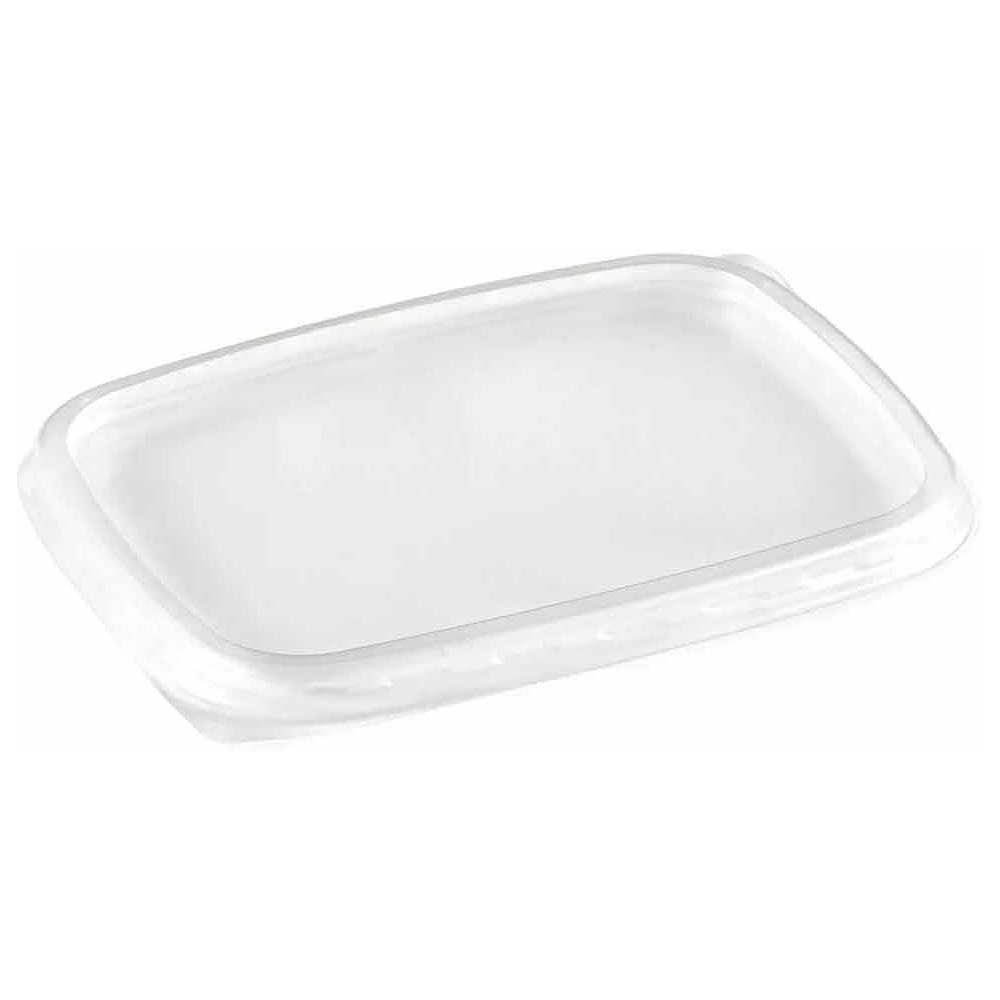 Крышка пластиковая для контейнера для салата, 200x106x13.5 мм, 50 шт/упак