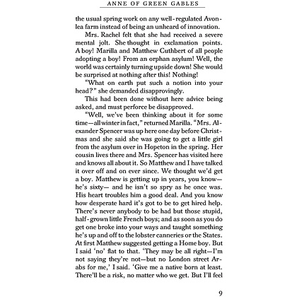 Книга на английском языке "Anne of Green Gables", Монтгомери Л. - 8
