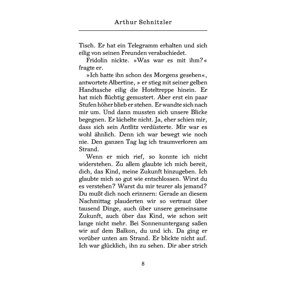 Книга на немецком языке "С широко закрытыми глазами. Уровень 2", Артур Шницлер - 9