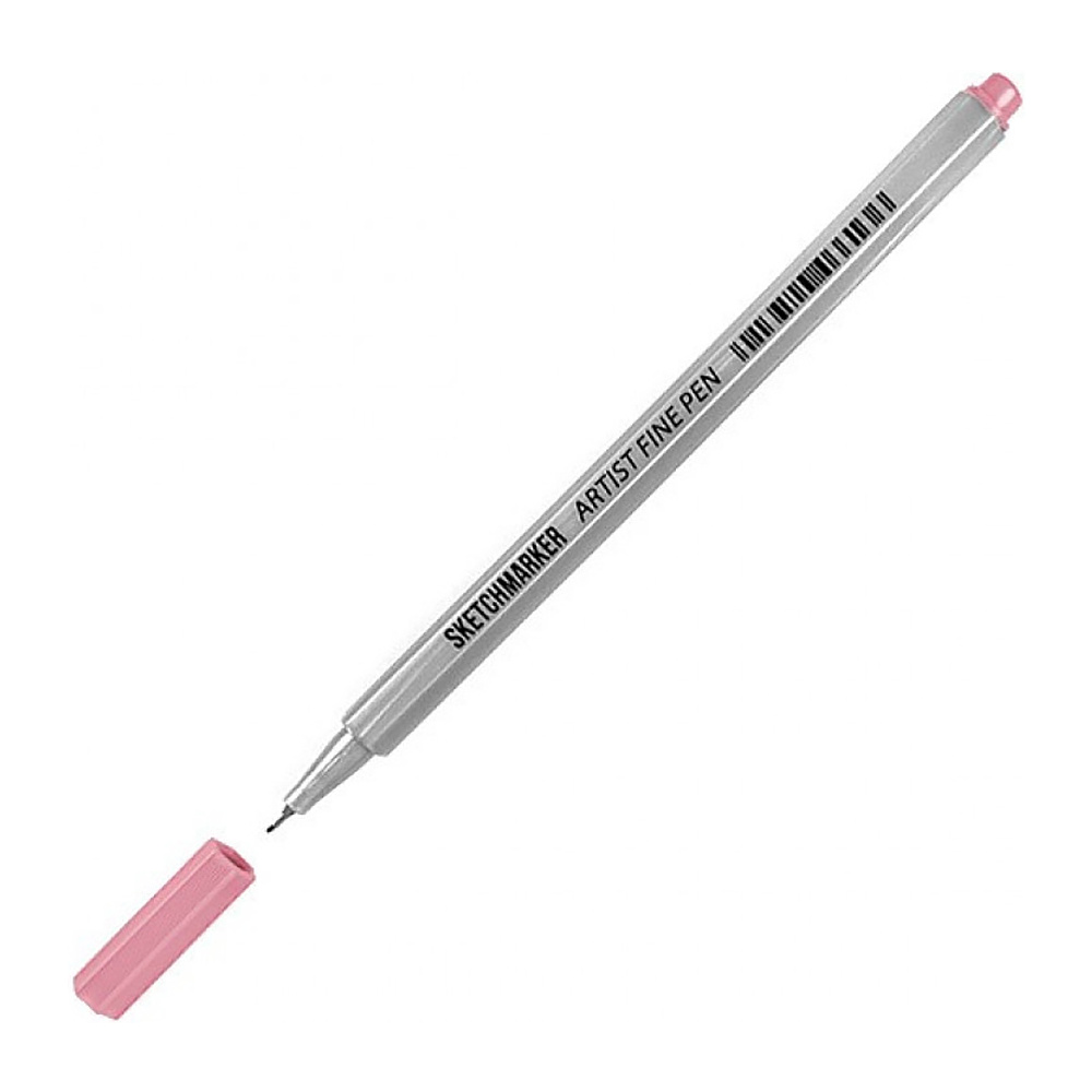 Ручка капиллярная "Sketchmarker", 0.4 мм, розовое вино