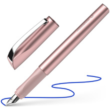Ручка перьевая "Schneider Ceod Shiny", M, пудровый розовый, патрон синий
