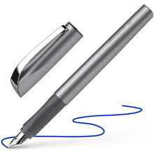 Ручка перьевая "Schneider Ceod Shiny", M, графит, патрон синий