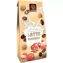 Конфеты жевательные "Libertad. Latte Energy", 75 г, в белом шоколаде