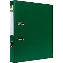 Папка-регистратор "Q-Connect ПВХ Эко", A4, 50 мм, зеленый