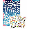 Постер "MyPPlanner. 100 дел на год" с наклейками, 30x40 см - 2