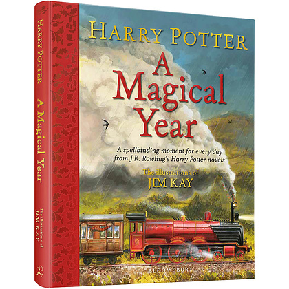 Книга на английском языке "Harry Potter – A Magical Year: The Illustrations of Jim Kay", Jim Kay
