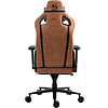 Кресло игровое Evolution Project A Fabric, искусственная замша, металл, коричневый - 6