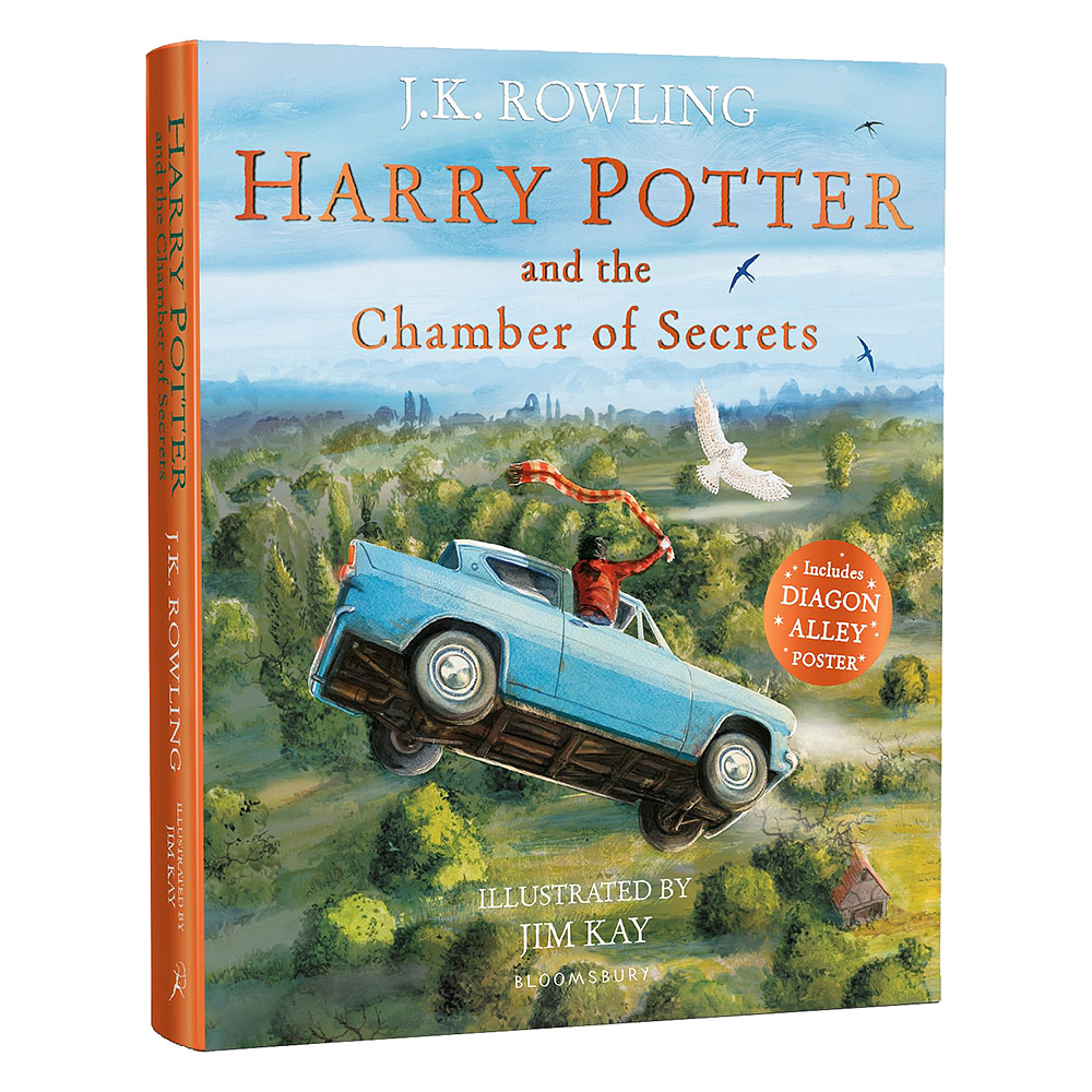 Книга на английском языке "Harry Potter and the Chamber of Secrets HB Illustr.", Rowling J.K.  - 2