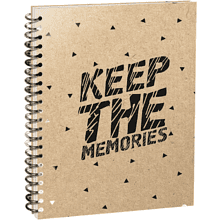 Блокнот "Keep the memories",  A5, 64 листа, коричневый