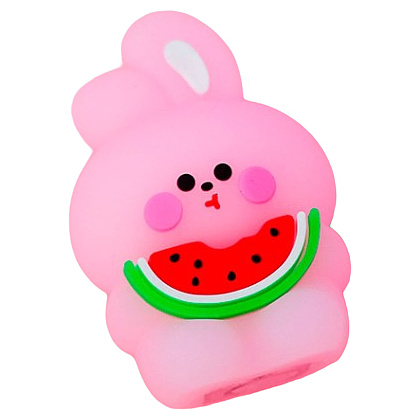 Точилка "Hare watermelon", 1 отверстие, розовый