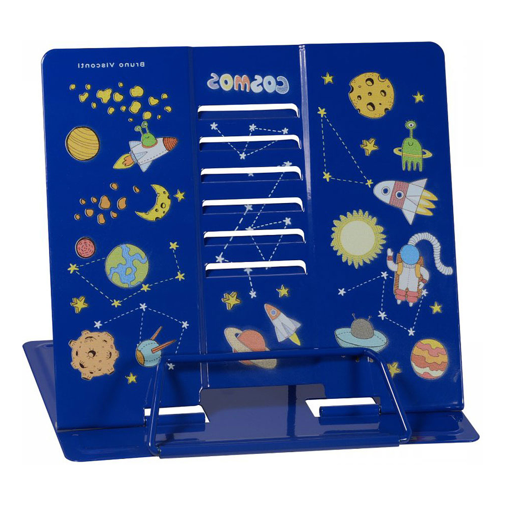 Подставка для книг "Космос", синий