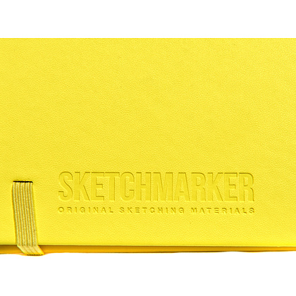 Скетчбук "Sketchmarker. Летуценна", 80 листов, нелинованный, лимонный - 9