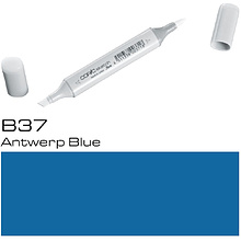 Маркер перманентный "Copic Sketch", B-37 синий антверпен