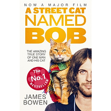 Книга на английском языке "A Street Cat Named Bob. And How He Saved My Life", James Bowen