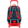 Рюкзак "Outer space" на колесиках, телескопическая ручка, разноцветный - 2