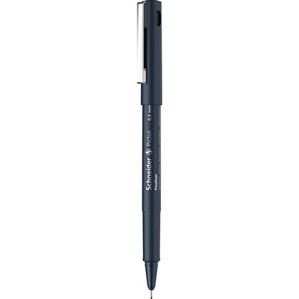 Ручка капиллярная "Schneider Fineliner Pictus", 0.5 мм, черный - 3
